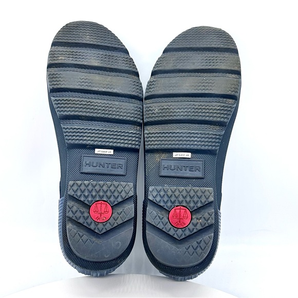 Hunter Mens 2-Tone Original Chelsea Rain Boots 8 EUC - Picture 11 of 15